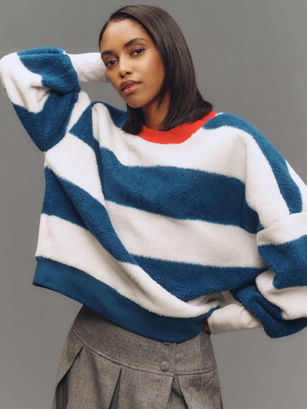 Maeve striped sweater